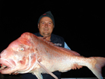 An 11.2kg snapper recently caught by one of Dean's clients